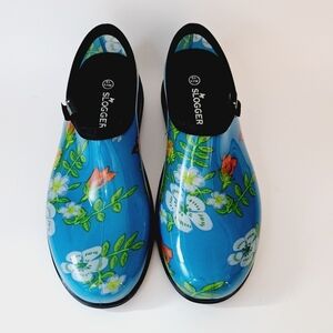 Sloggers Rain & Garden Spring Floral Slip On Waterproof Shoes